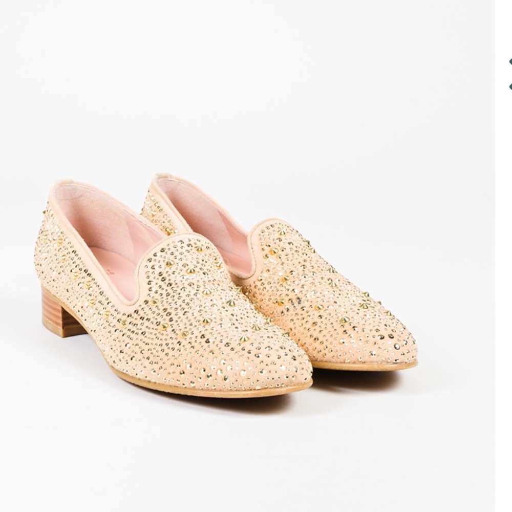 Stuart Weitzman“slipbeads” loafer slippers
